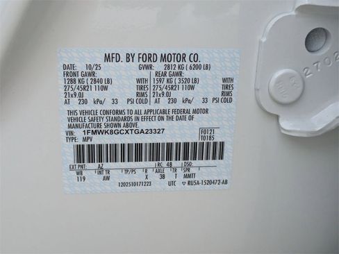New 2026 Ford Explorer ST w/ Sun And Sound Package image 26