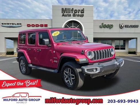 Certified 2024 Jeep Wrangler Sahara w/ Technology Group image 1
