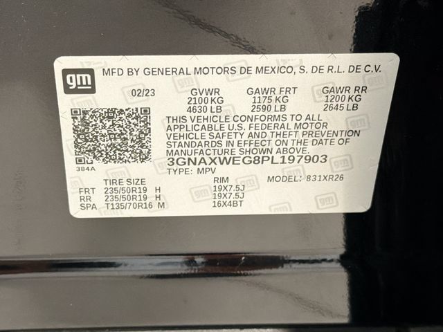 Used 2023 Chevrolet Equinox RS w/ RS Leather Package AWD/4WD image 24