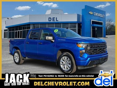 Certified 2023 Chevrolet Silverado 1500 Custom AWD/4WD image 1