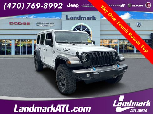 Used 2023 Jeep Wrangler Unlimited w/ Sun & Screen Package AWD/4WD image 1