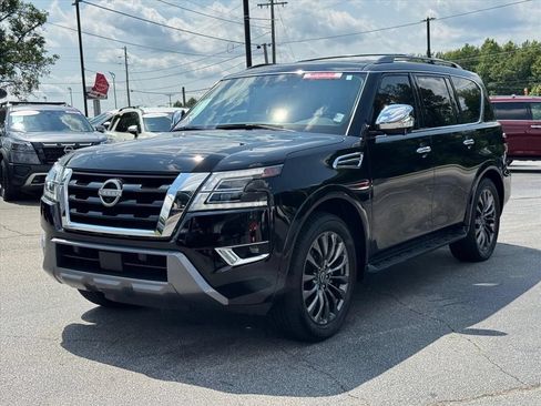 Certified 2024 Nissan Armada Platinum w/ Captain's Chairs Package RWD image 7