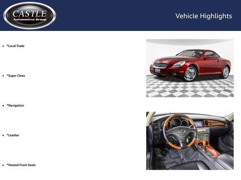 Used 2002 Lexus SC 430 Convertible RWD image 3