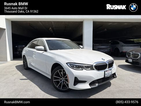 Certified 2022 BMW 330i Sedan w/ Driving Assistance Package RWD image 1