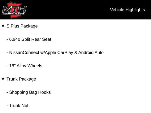 Used 2024 Nissan Versa S w/ S Plus Package image 5