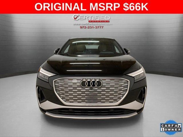 Used 2024 Audi Q4 e-tron Premium Plus w/ Premium Plus AWD/4WD image 2