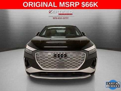 Used 2024 Audi Q4 e-tron Premium Plus w/ Premium Plus AWD/4WD image 2