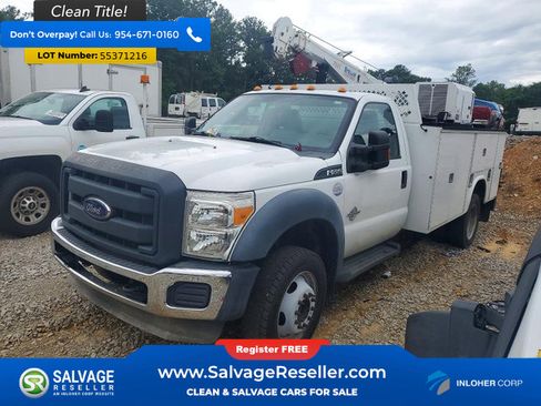 Used 2013 Ford F550 4x4 Regular Cab Super Duty w/ Payload Upgrade Pkg image 1