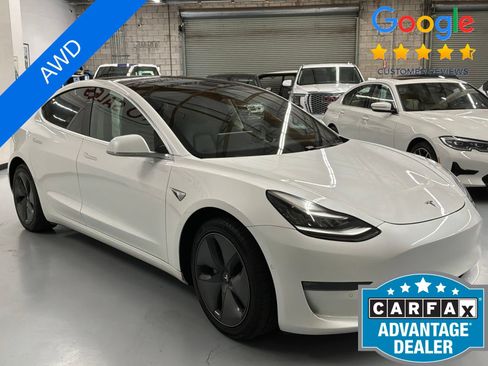 Used 2020 Tesla Model 3 Long Range AWD/4WD image 3