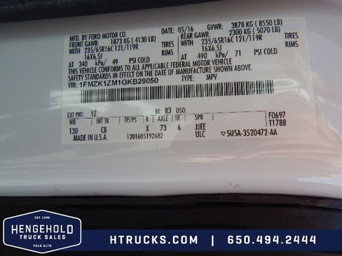 Used 2016 Ford Transit 150 XL image 27