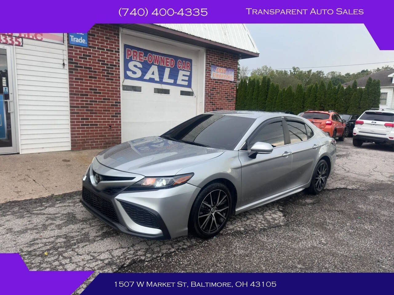 Used 2023 Toyota Camry SE FWD image 1