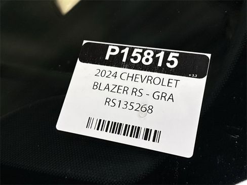 Certified 2024 Chevrolet Blazer RS w/ Driver Confidence II Package image 34