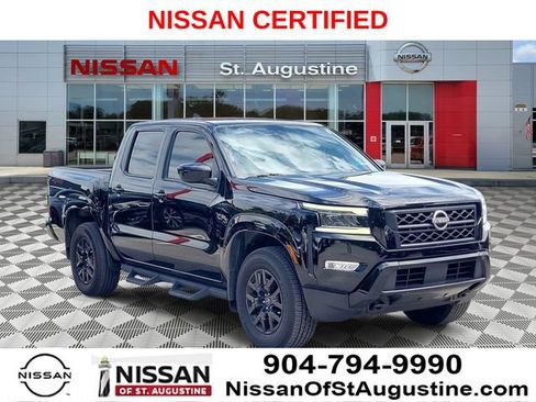 Certified 2023 Nissan Frontier SV w/ Midnight Edition Package AWD/4WD image 1