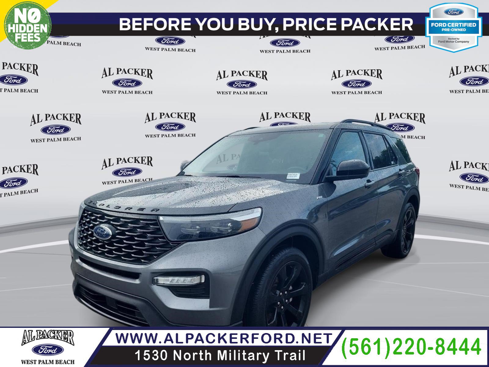 Certified 2023 Ford Explorer ST-Line w/ Class IV Trailer Tow Package RWD image 1