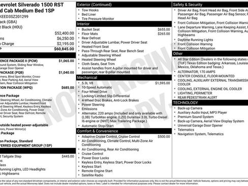 Used 2025 Chevrolet Silverado 1500 RST w/ Convenience Package II image 11