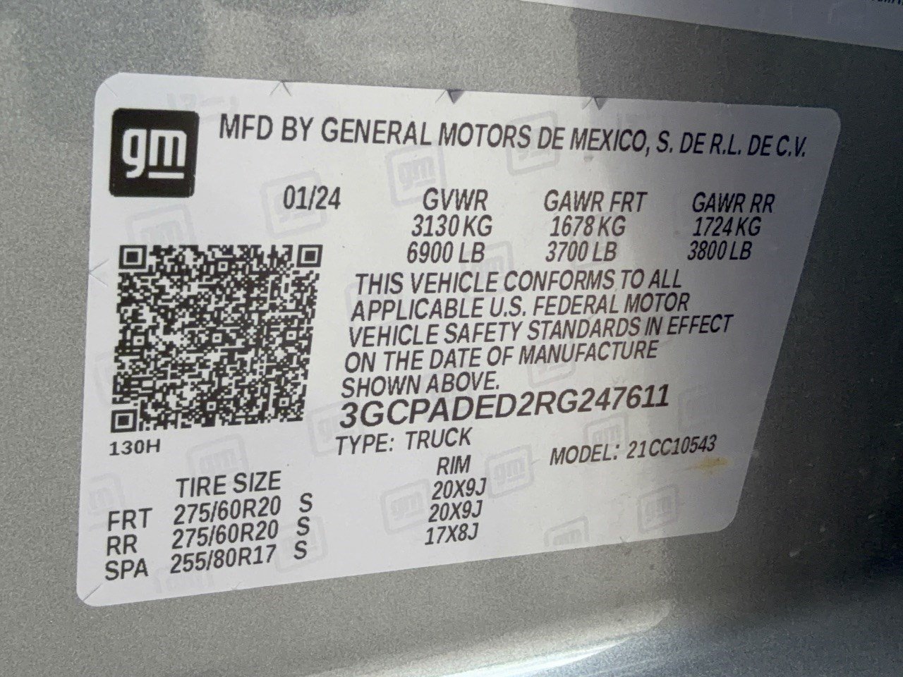 Used 2024 Chevrolet Silverado 1500 RST w/ Texas Edition Plus RWD image 32