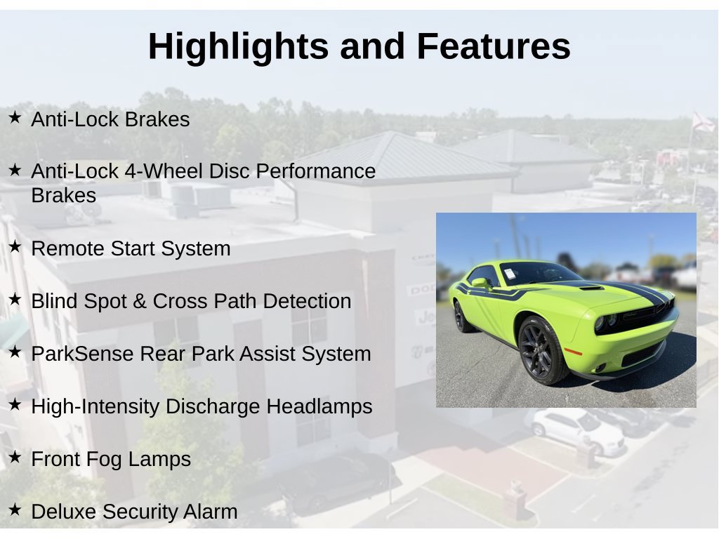 Used 2023 Dodge Challenger SXT w/ Plus Package RWD image 17