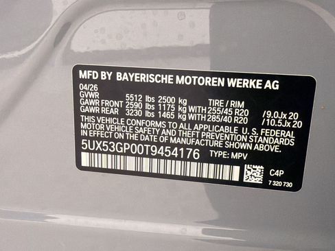 New 2026 BMW X3 xDrive30i w/ M Sport Package AWD/4WD image 21