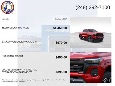 New 2026 Chevrolet Colorado Z71 w/ Technology Package image 5