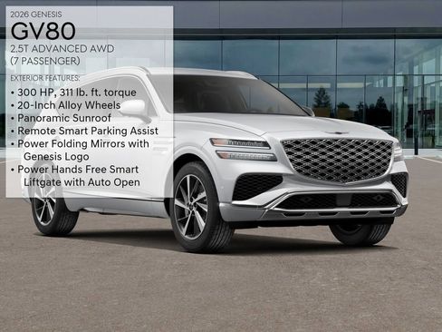 New 2026 Genesis GV80 2.5T Advanced image 3