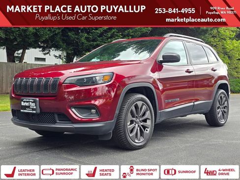 Used 2021 Jeep Cherokee Latitude Lux 80th Anniv w/ Quick Order Package 26U 80TH AWD/4WD image 1