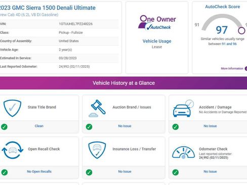 Used 2023 GMC Sierra 1500 Denali Ultimate image 2