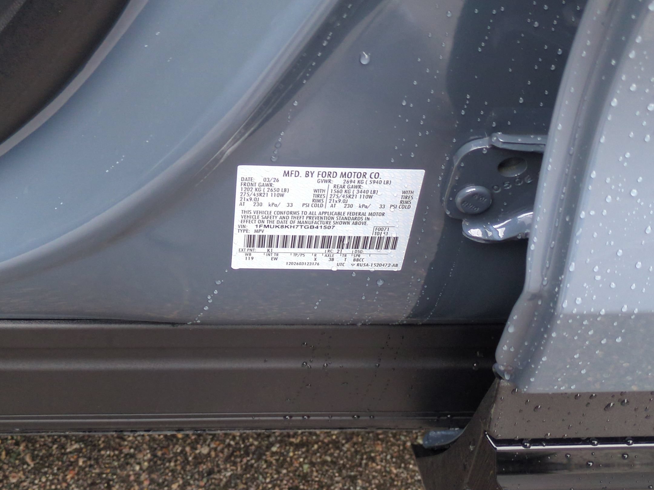 New 2026 Ford Explorer ST-Line w/ ST-Line Street Pack AWD/4WD image 42