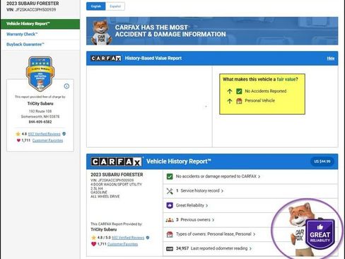 Used 2023 Subaru Forester image 13