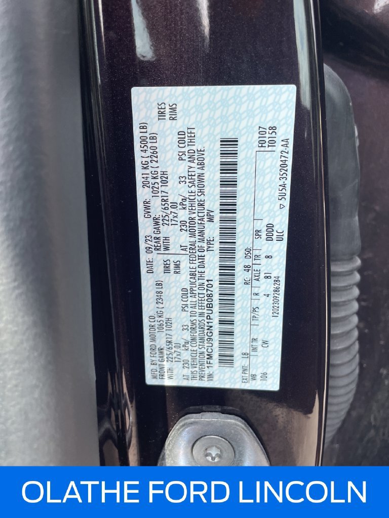 Certified 2023 Ford Escape Active w/ Tech Pack #2 AWD/4WD image 18