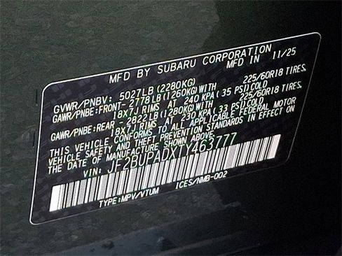 New 2026 Subaru Outback Premium image 22