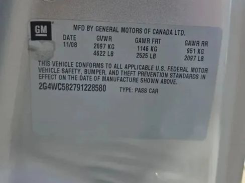 Used 2009 Buick LaCrosse CX FWD image 40