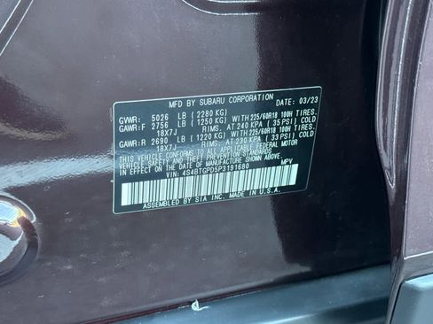 Used 2023 Subaru Outback Touring XT image 34