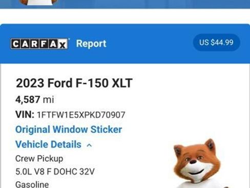 Used 2023 Ford F150 XLT w/ Equipment Group 301A Mid AWD/4WD image 6