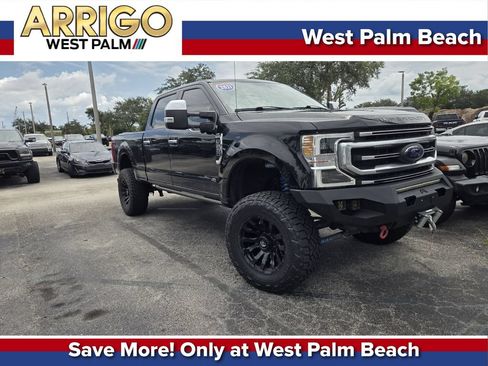 Used 2021 Ford F250 Platinum w/ FX4 Off-Road Package AWD/4WD image 1