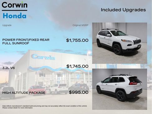 Used 2018 Jeep Cherokee Limited w/ High Altitude Package AWD/4WD image 4