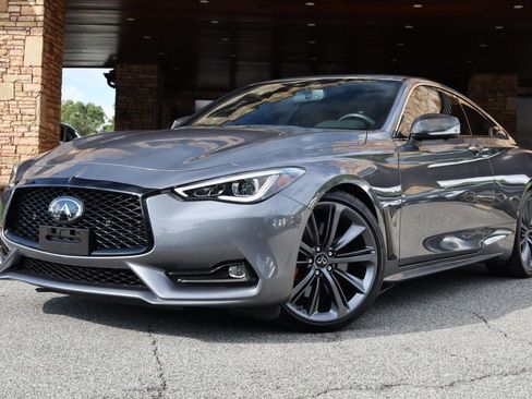 Used 2022 INFINITI Q60 Red Sport 400 w/ Carbon Fiber Package image 2