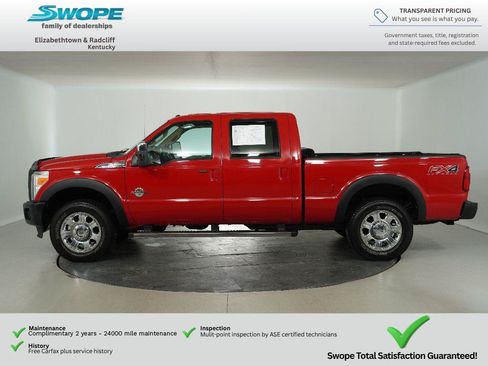 Used 2014 Ford F250 Lariat w/ Chrome Package AWD/4WD image 6