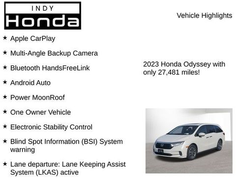 Used 2023 Honda Odyssey EX-L image 7