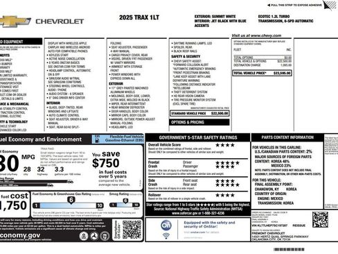 Used 2025 Chevrolet Trax LT image 5