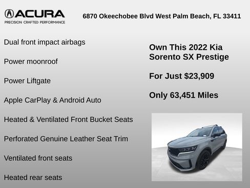 Used 2022 Kia Sorento SX FWD image 12