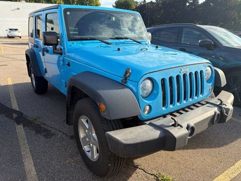 Used 2017 Jeep Wrangler Unlimited Sport w/ Quick Order Package 24S AWD/4WD image 14