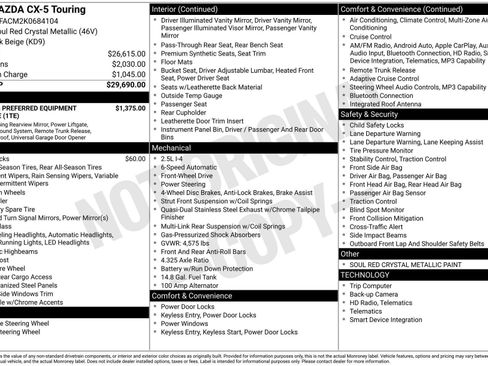 Used 2019 MAZDA CX-5 Touring image 44