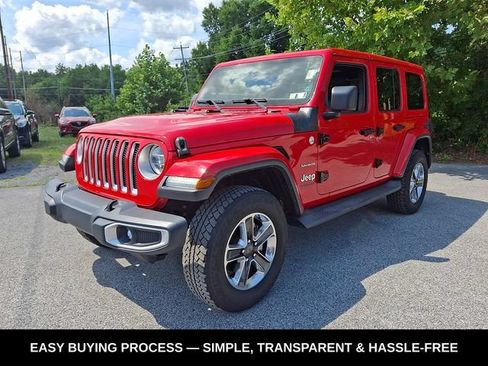 Used 2019 Jeep Wrangler Unlimited Sahara AWD/4WD image 4