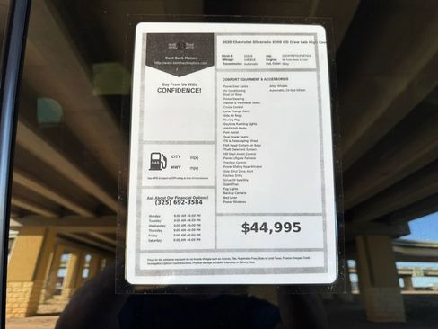 Used 2020 Chevrolet Silverado 2500 High Country w/ Technology Package image 33