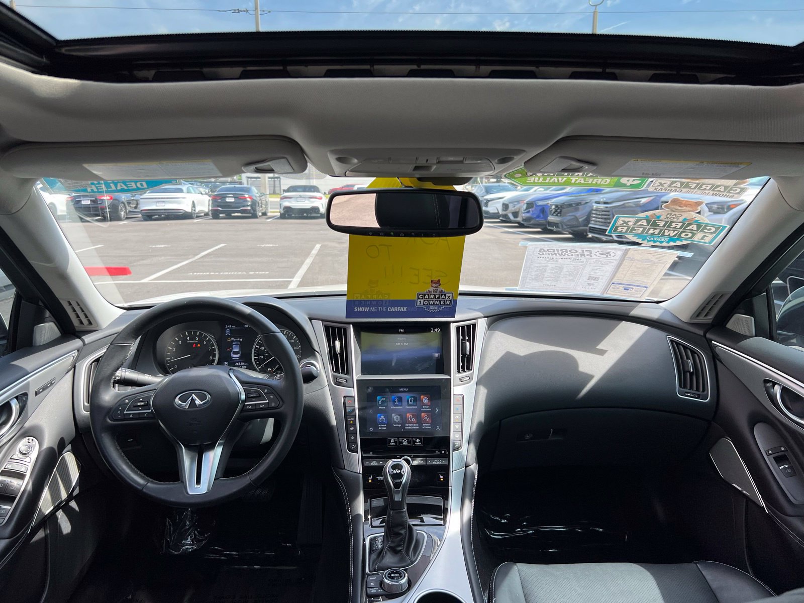 Used 2023 INFINITI Q50 Luxe w/ Cargo Package AWD/4WD image 43