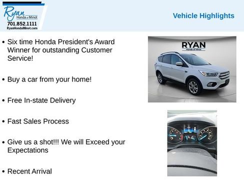 Used 2017 Ford Escape SE w/ Equipment Group 201A image 2