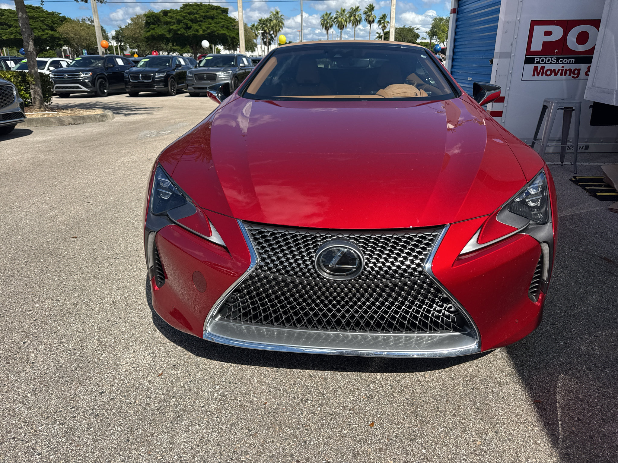 Used 2022 Lexus LC 500 Convertible w/ Touring Package RWD image 2