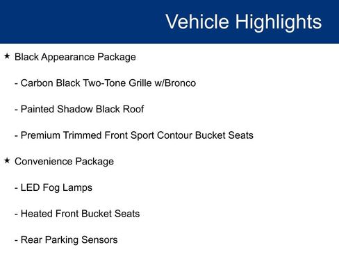 Used 2024 Ford Bronco Sport Big Bend w/ Convenience Package AWD/4WD image 20