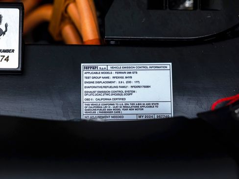 Certified 2024 Ferrari 296 GTS image 32