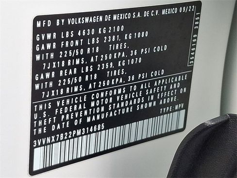 Used 2023 Volkswagen Taos SE image 27